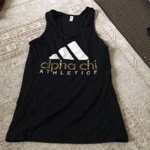 Alpha chi omega athletic shirt